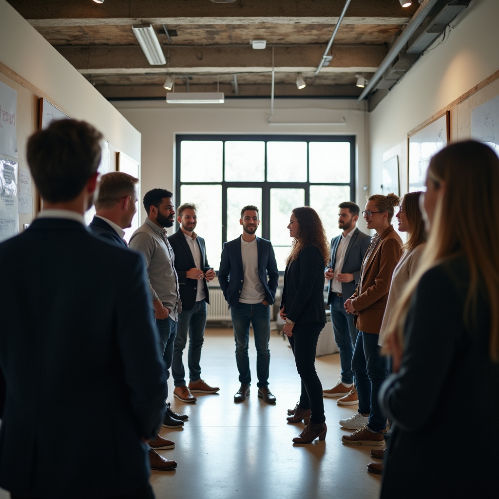 Workshop activ de metodologie coaching cu participanți